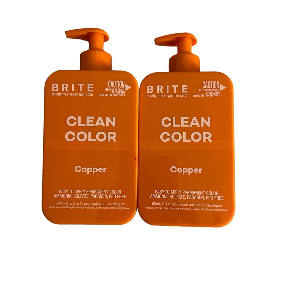 Brite Clean Color Copper Hair Color Bundle Of 2